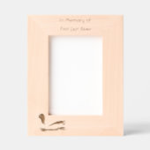 Cadres Gravés Memorial Keepsake Lake Ducks Birds (Recto)