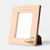 Cadres Gravés Memorial Keepsake Train Rail Tram Railway (Gauche)