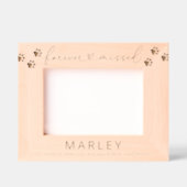 Cadres Gravés Mémorial pour animaux de compagnie disparus (Recto)