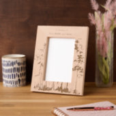 Cadres Gravés Memorial Sunshine Golden Forest (Gauche)