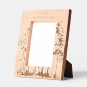 Cadres Gravés Memorial Sunshine Golden Forest (Gauche)