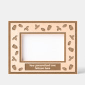 Cadres Gravés Mini fraises Personnalisées (Recto)