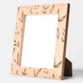 Cadres Gravés Modèle floral vintage gravé (Gauche)