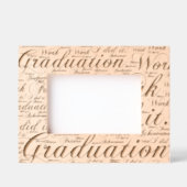 Cadres Gravés Moderne Inspirer la réussite Graduation Keepsaké (Recto)