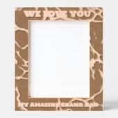 Cadres Gravés Mon Extraordinaire Grand Papa Message Fête des pèr (Recto)