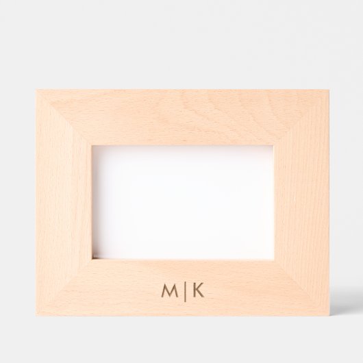 Cadres Gravés Monogramme moderne (Recto)