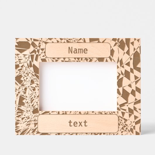 Cadres Gravés motif (Recto)