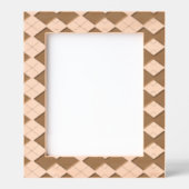 Cadres Gravés Motif Argyle Classique (Recto)