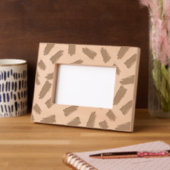 Cadres Gravés Motif Brushstrokies (Gauche)