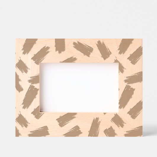 Cadres Gravés Motif Brushstrokies (Recto)