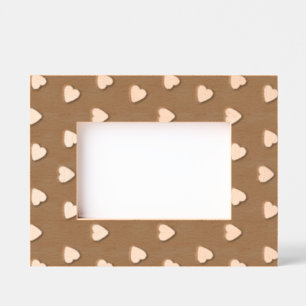 Cadres Gravés Motif cardiaque