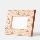 Cadres Gravés Motif d'arbre de Noël noir blanc moderne (Gauche)