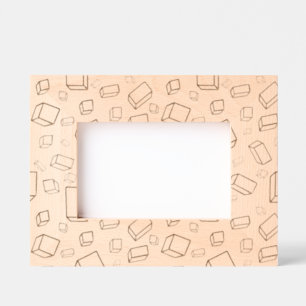 Cadres Gravés Motif de bloc carré mignon Photo pour enfants