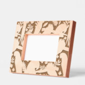 Cadres Gravés Motif de perroquets et de feuilles d'ara tropicale (Gauche)