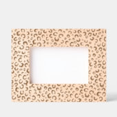 Cadres Gravés Motif Empreinte de léopard moderne (Recto)