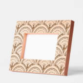 Cadres Gravés Motif en coquille de couleur pastel (Gauche)