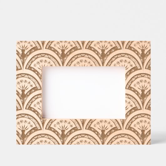 Cadres Gravés Motif en coquille de couleur pastel (Recto)