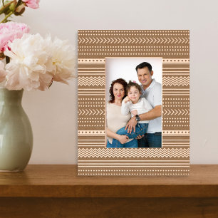 Cadres Gravés Motif géométrique Tribal Aztec