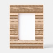 Cadres Gravés Motif géométrique Tribal Aztec (Recto)