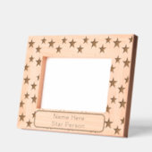 Cadres Gravés Motif Star personnalisé (Gauche)