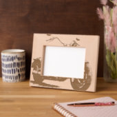 Cadres Gravés Motorcycle (Gauche)