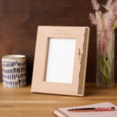 Cadres Gravés Mountain Rock Climber Memorial Keepsake (Gauche)