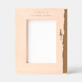 Cadres Gravés Mountain Rock Climber Memorial Keepsake (Recto)