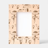 Cadres Gravés Mushroom Pattern  (Recto)