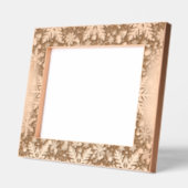 Cadres Gravés Neige dorée (Gauche)