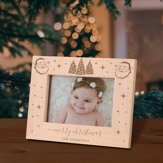 Cadres Gravés Noël du Père Noël