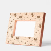 Cadres Gravés Noël Floral Bois (Gauche)