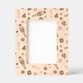 Cadres Gravés Noisette de Noël en bois (Recto)