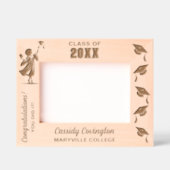 Cadres Gravés Nom du diplôme personnalisé, école/collège, année (Recto)