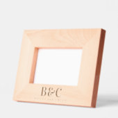 Cadres Gravés Nom du monogramme de l'animal de compagnie (Gauche)