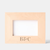 Cadres Gravés Nom du monogramme de l'animal de compagnie (Recto)