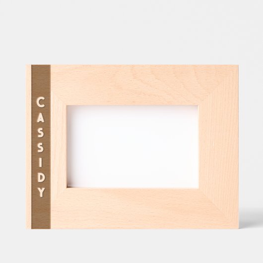 Cadres Gravés Nom simple (Recto)