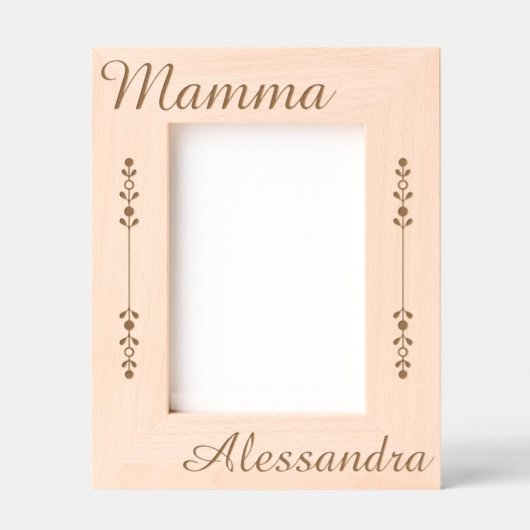 Cadres Gravés Nonna Personalized