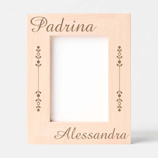 Cadres Gravés Nonna Personalized