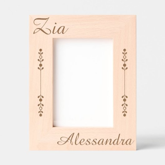 Cadres Gravés Nonna Personalized