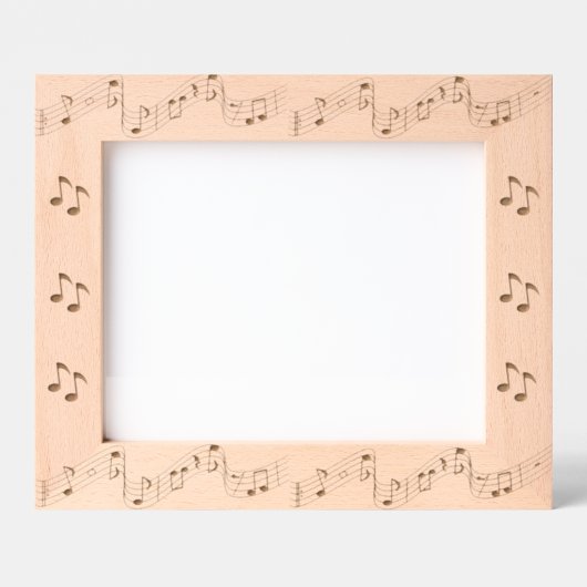 Cadres Gravés Notes de musique (Recto)
