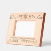 Cadres Gravés Notre équipe vous souhaite un joyeux Noël (Gauche)