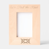 Cadres Gravés Nous avons lié la trame de noeud (Recto)