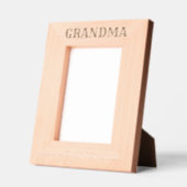 Cadres Gravés Nous t'aimons grand-mère (Gauche)