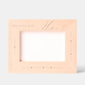 Cadres Gravés Nous Vous Aimons Mimi Script Heart Grandkid Names (Recto)