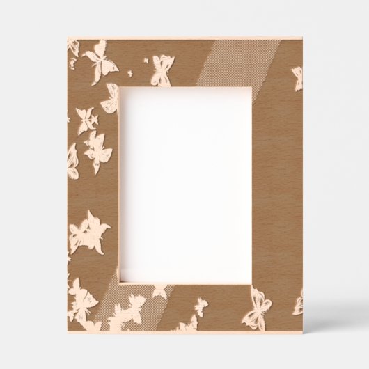 Cadres Gravés Papillons blancs (Recto)