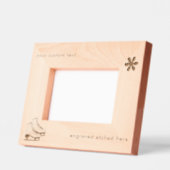 Cadres Gravés Patins Sur Glace Gravés Personnalisés (Gauche)