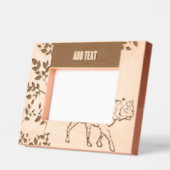 Cadres Gravés Paysage personnalisé 6" x 4", FrameStyle : Engr na (Gauche)