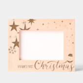 Cadres Gravés Père Noël premier bois de Noël (Recto)