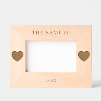 Cadres Gravés Personalized [Family/Couples] Name Wooden