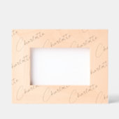 Cadres Gravés Personalized Name Wood Frame, Handwritten, 6x4,  (Recto)
